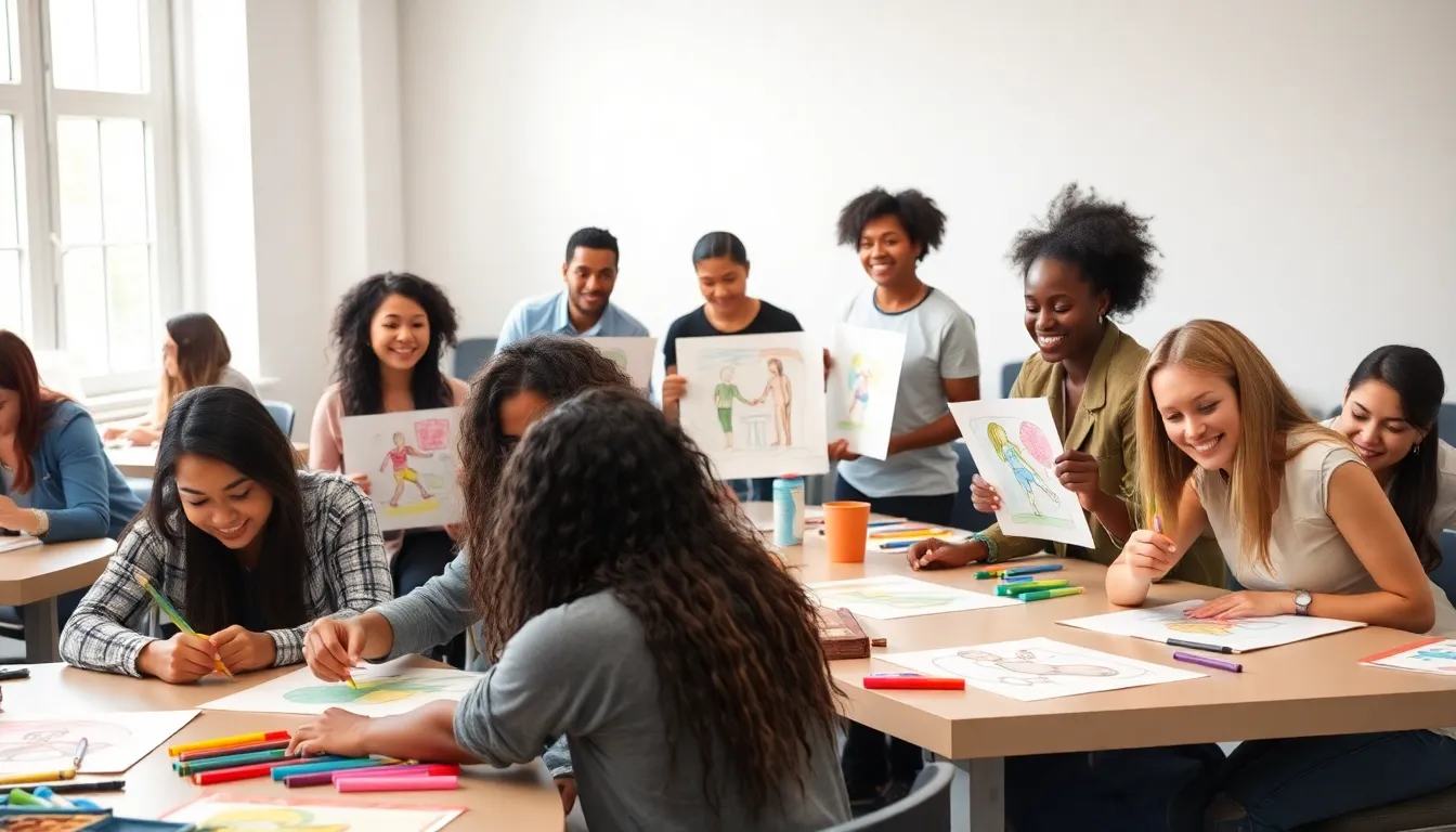 physical health drawing